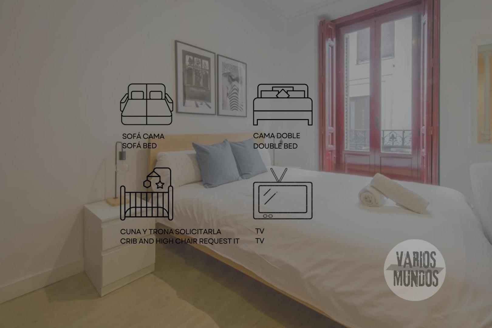 Beautiful Loft Para 3Pax En Huertas-Cortes 마드리드 외부 사진